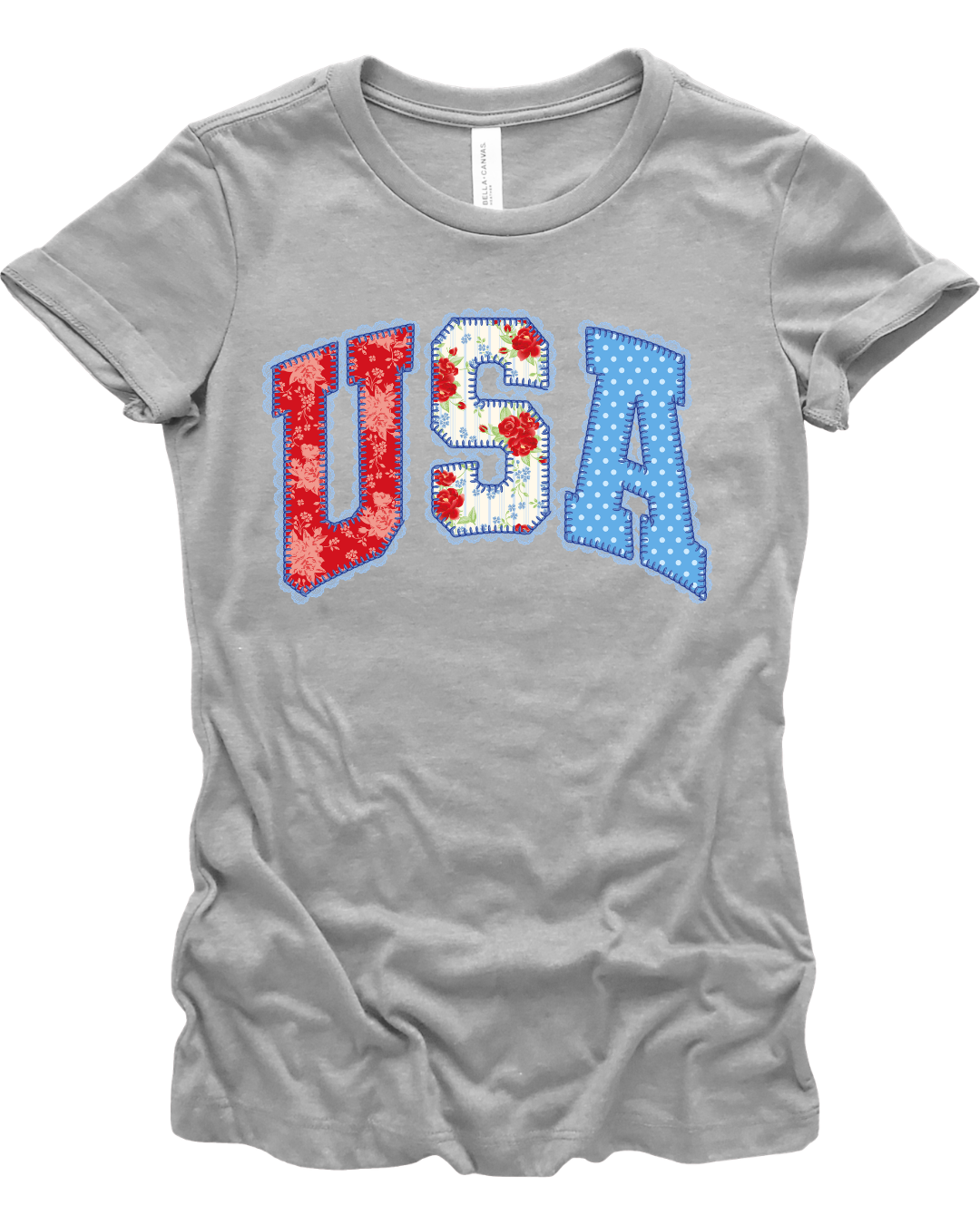 USA Faux Applique