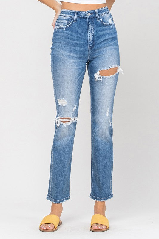 Vervet Lola Straight Jeans