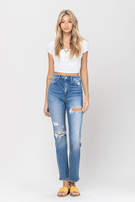 Vervet Lola Straight Jeans