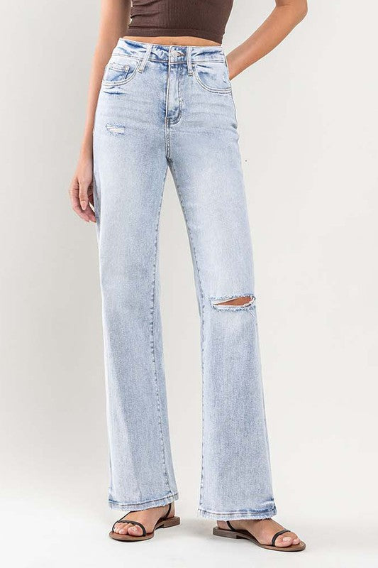 Daisy 90's Vintage Super High-Rise Flare Jeans