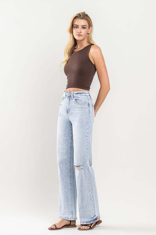 Daisy 90's Vintage Super High-Rise Flare Jeans