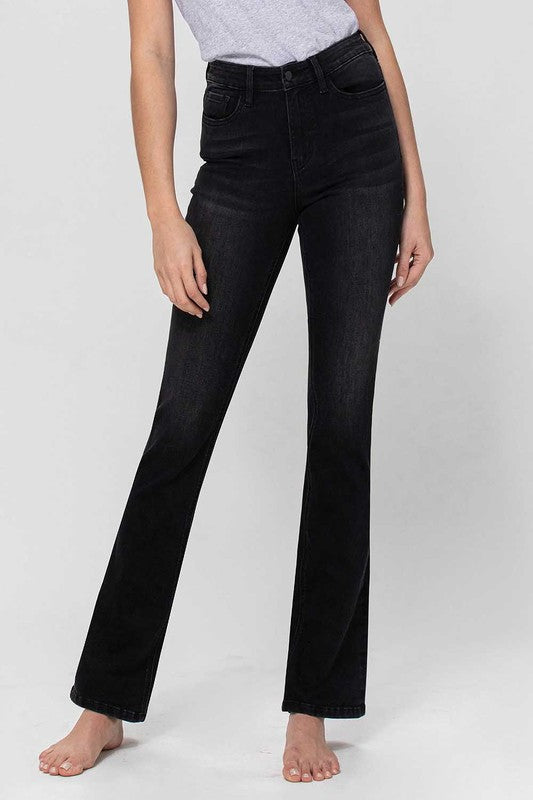 High Rise Slim Bootcut Jean