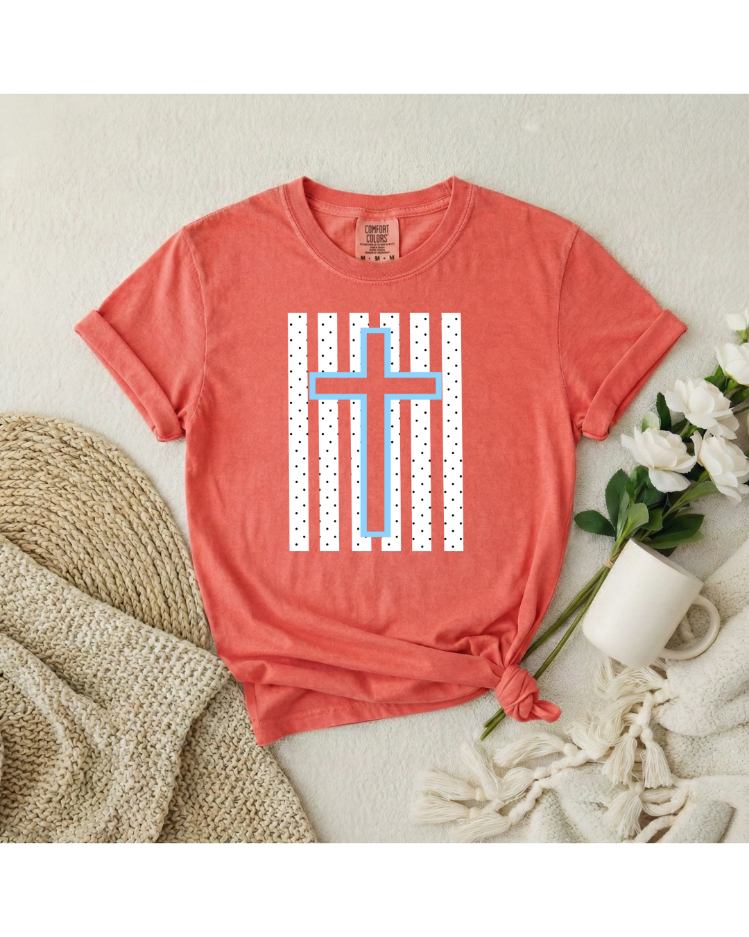 Polka Dot Cross
