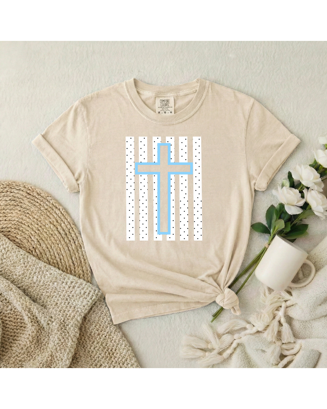 Polka Dot Cross