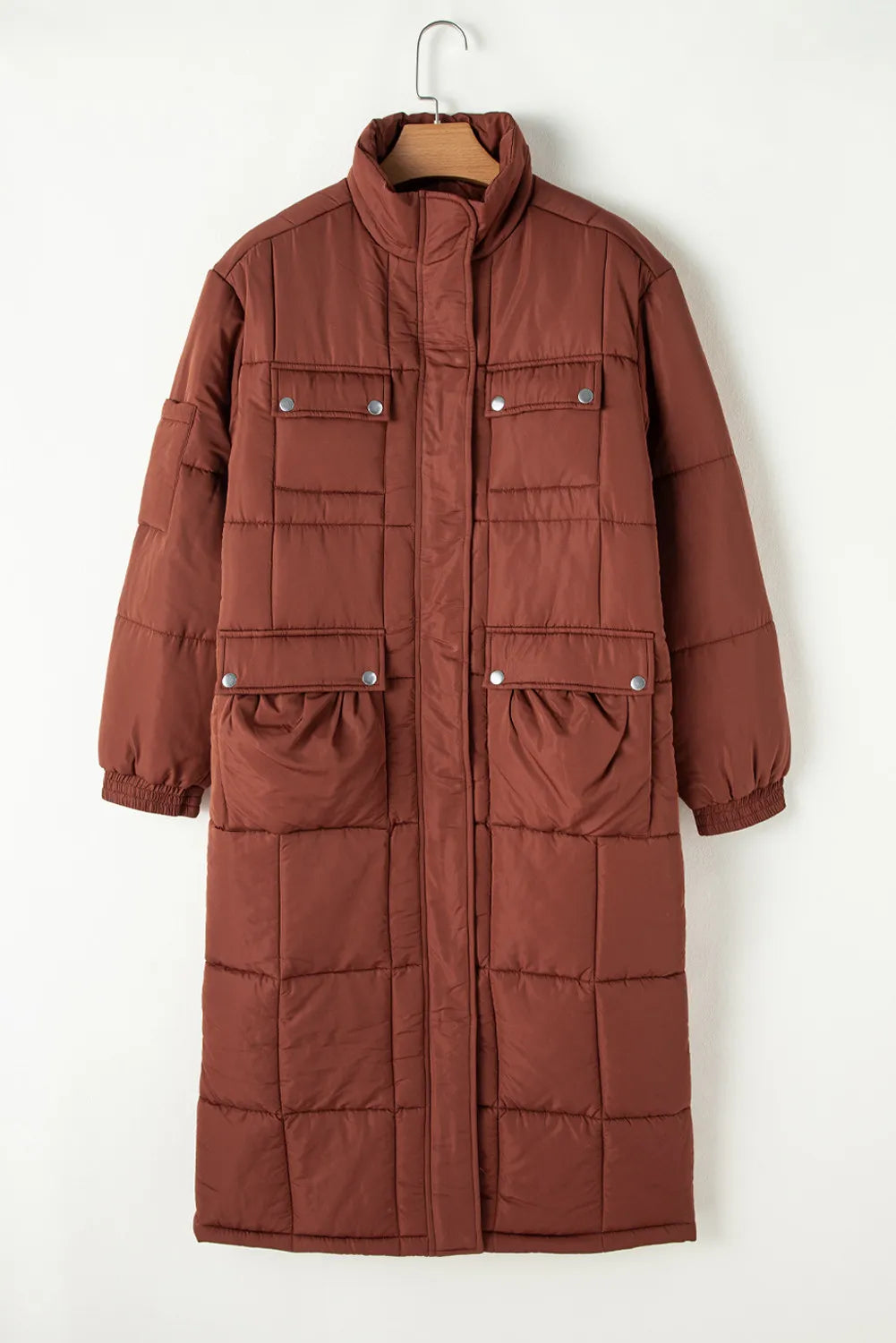 Quilted Longline Winter Coat