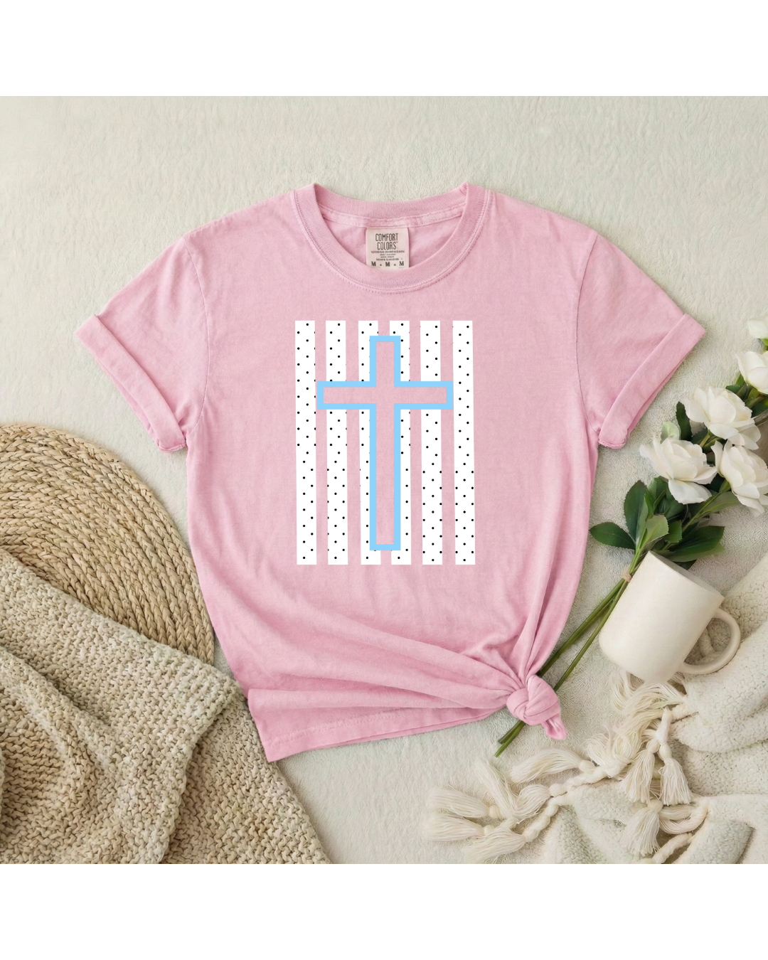 Polka Dot Cross