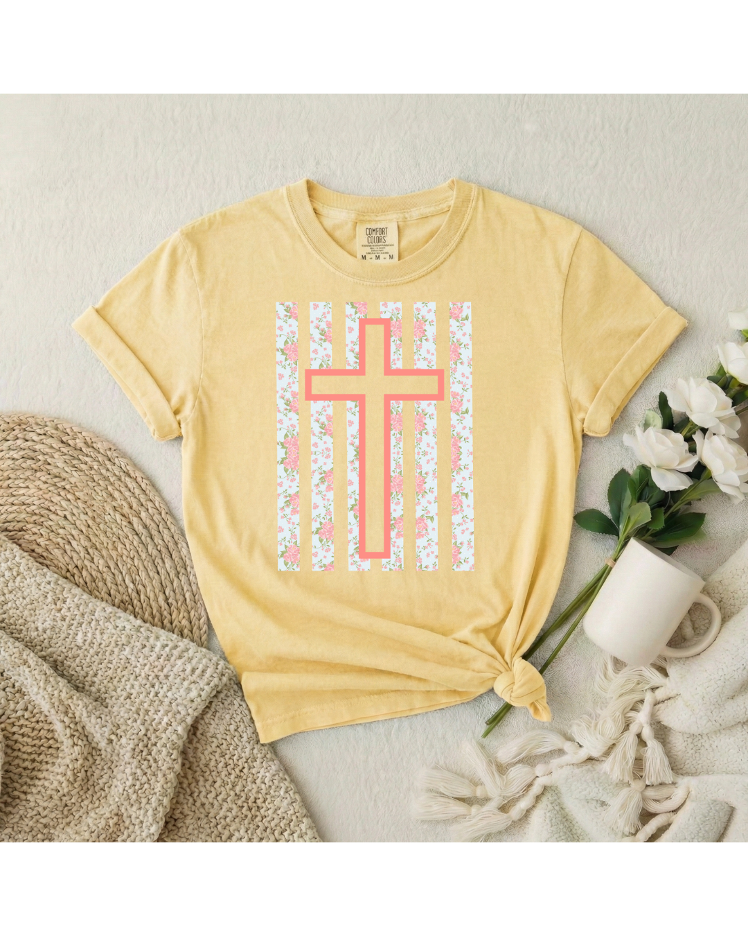 Floral Cross