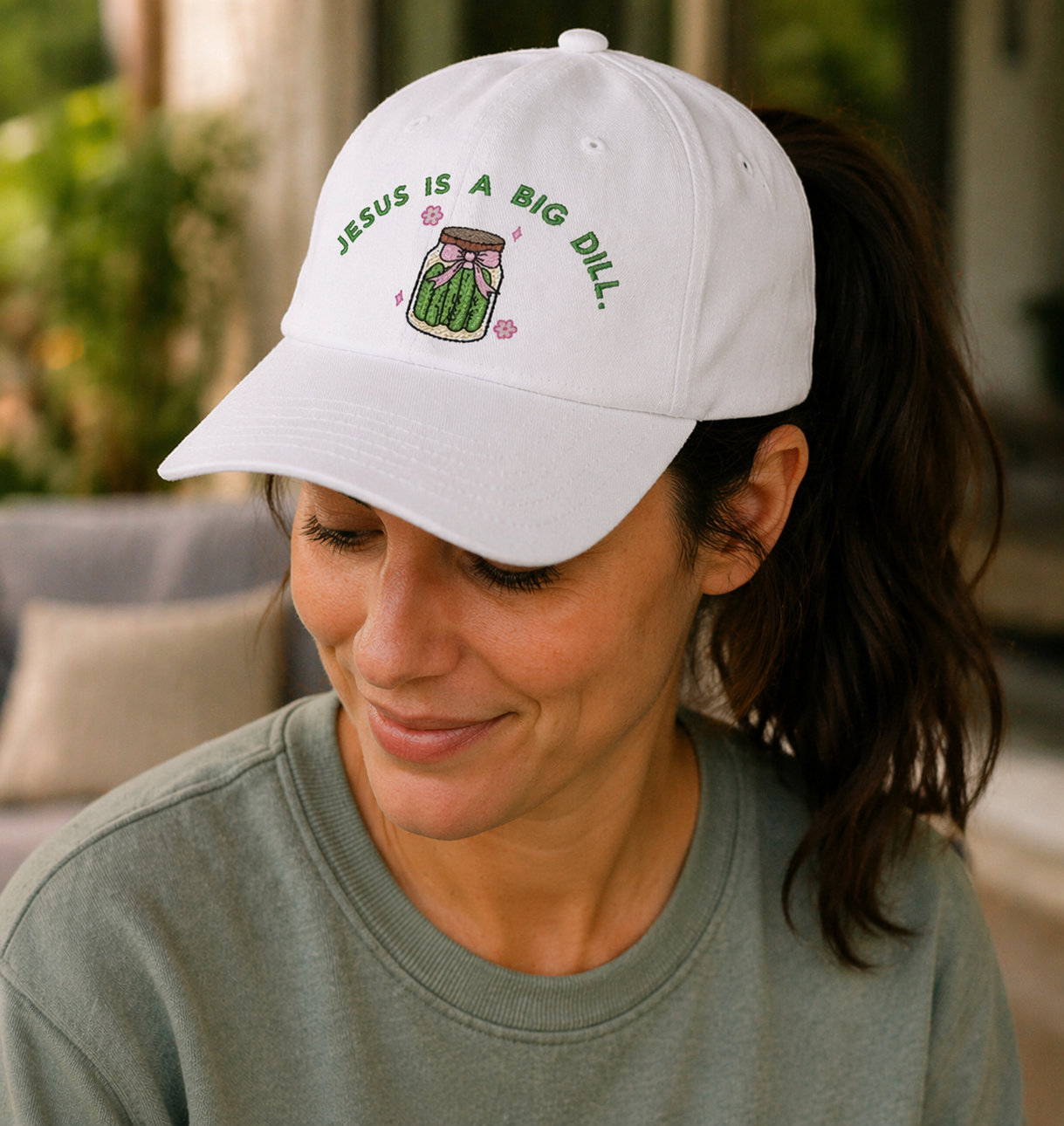 Jesus is Big Dill Hat