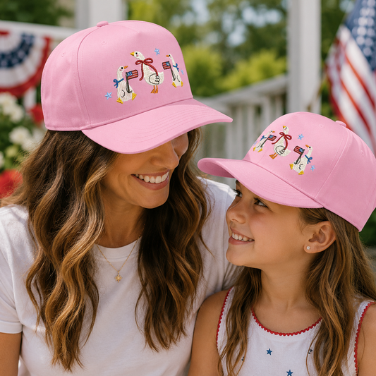 Patriotic Geese Hat