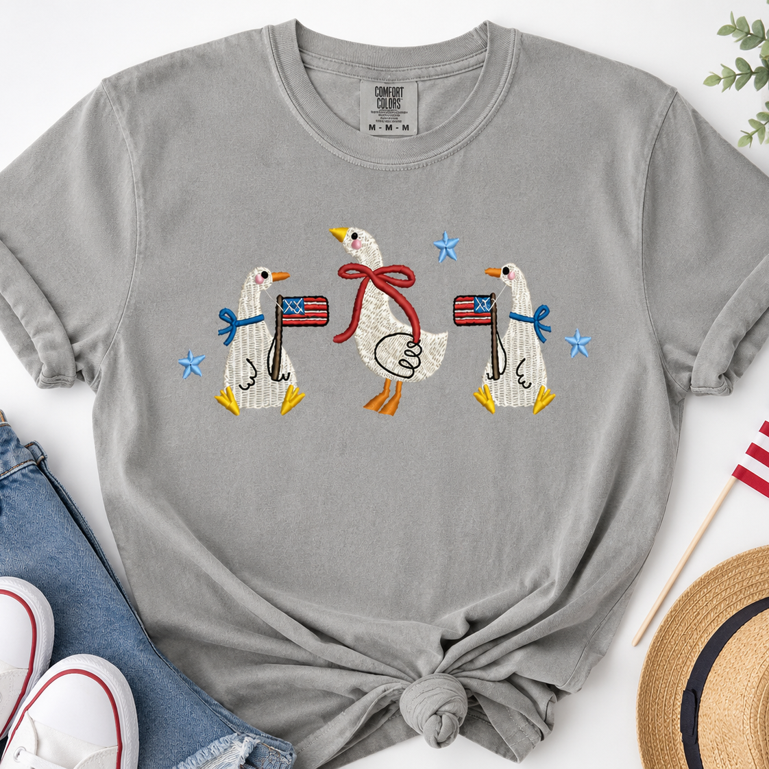 Patriotic Geese