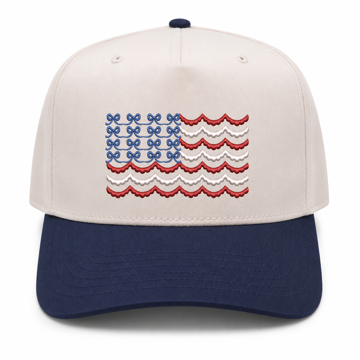 Scalloped Flag True Colors