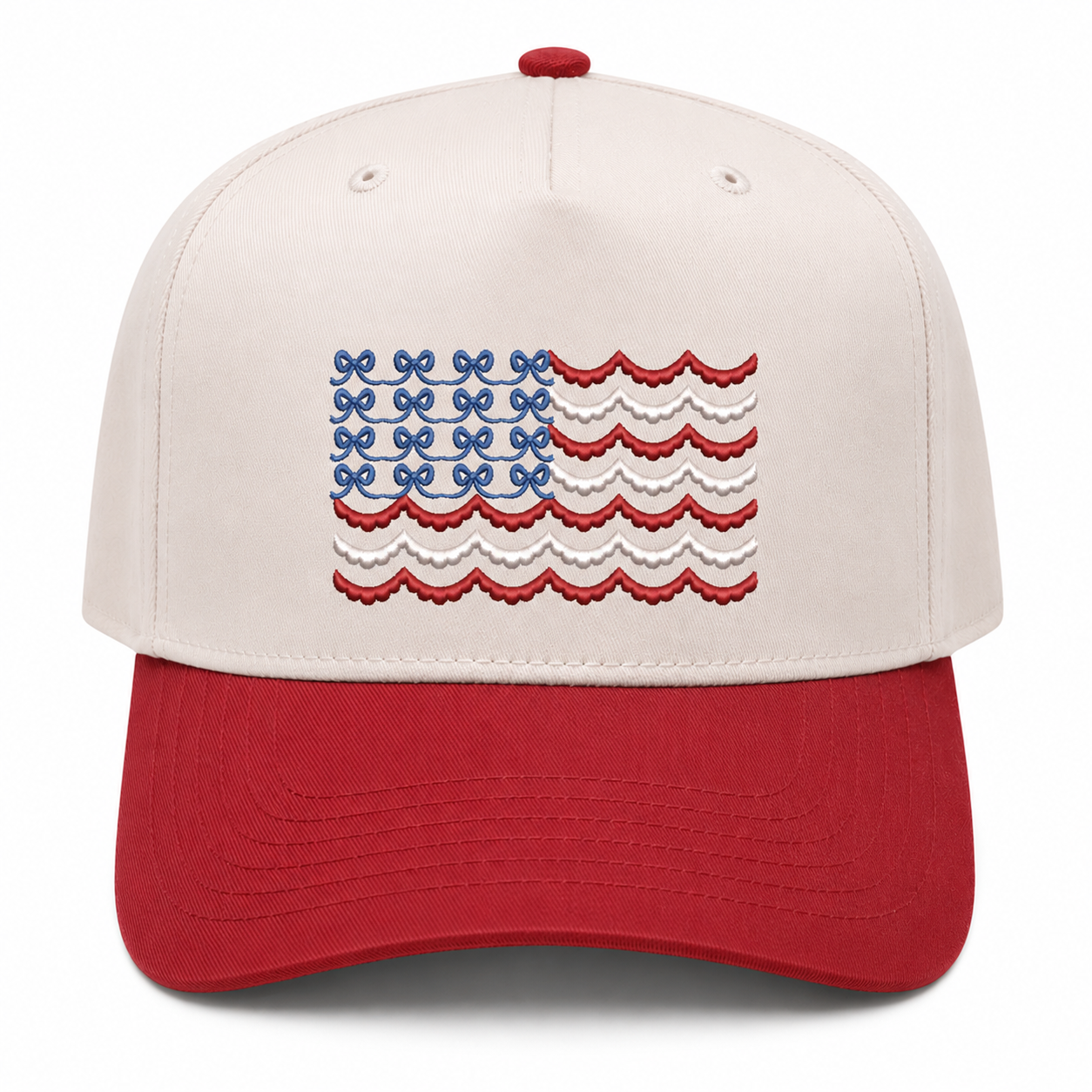 Scalloped Flag True Colors