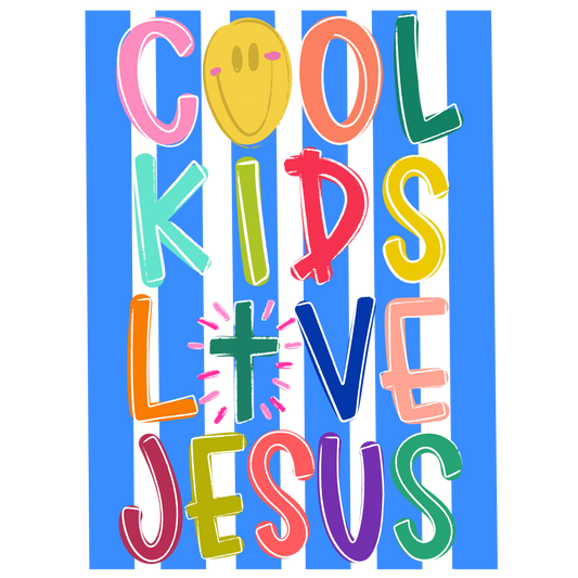 Cross Cool Kids Love Jesus