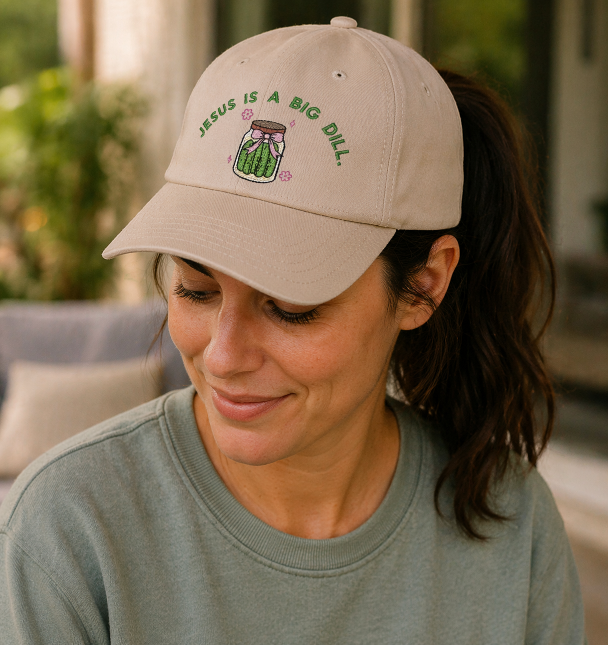 Jesus is Big Dill Hat