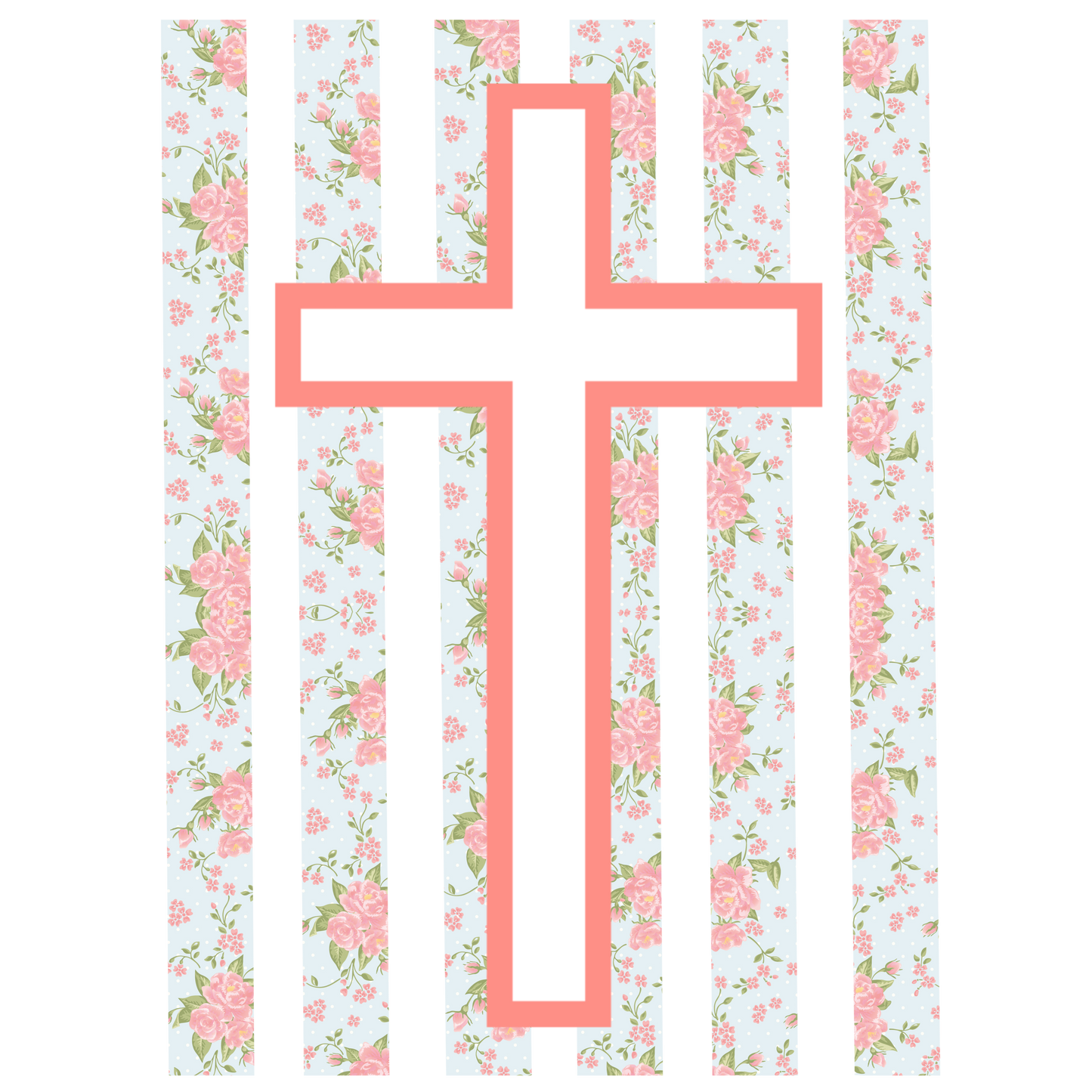 Floral Cross
