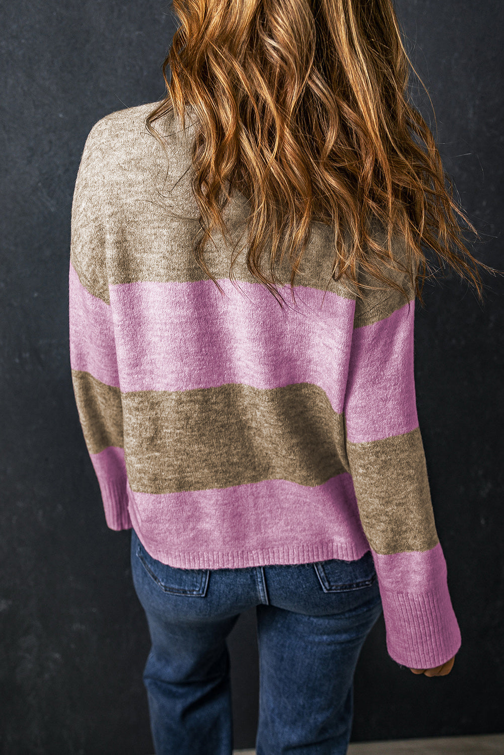 Wide Stripe Sweater