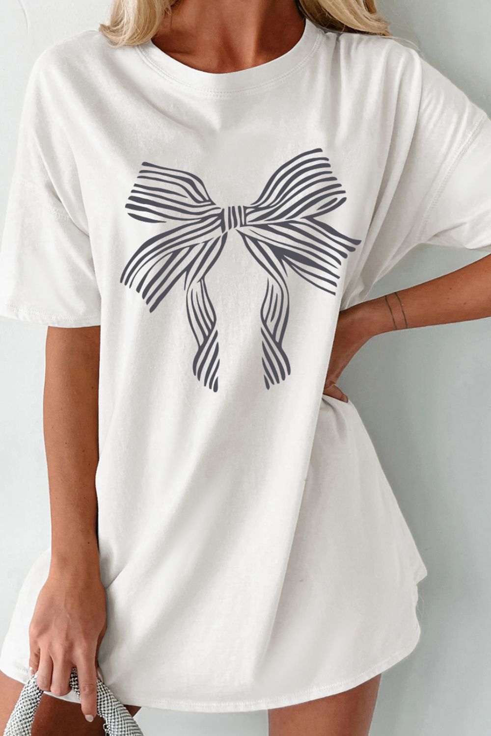 Bow Graphic T-Shirt