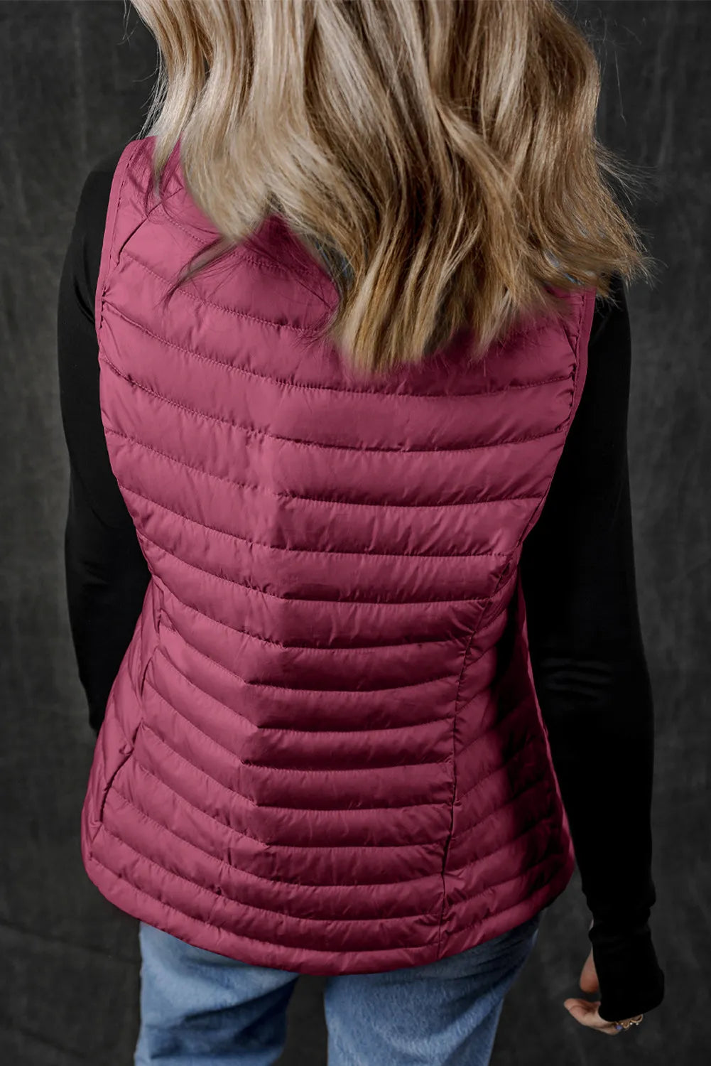 Zip Up Vest with Fuzzy Lining