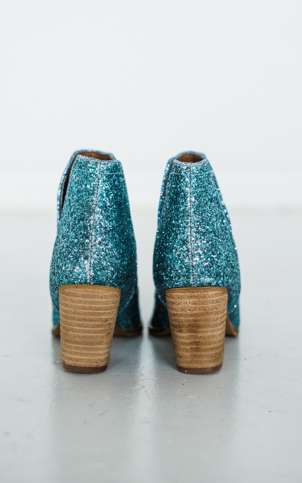 Fiera Booties in Blue - Rural Haze