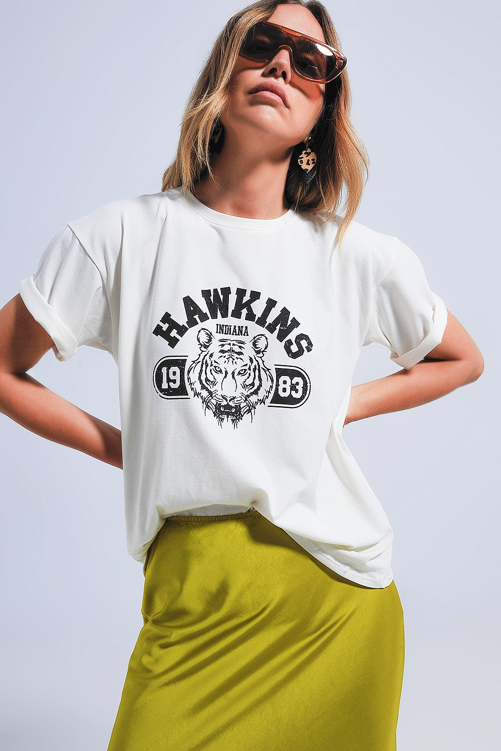 Indiana Hawkins Tiger Short Sleeve T-Shirt