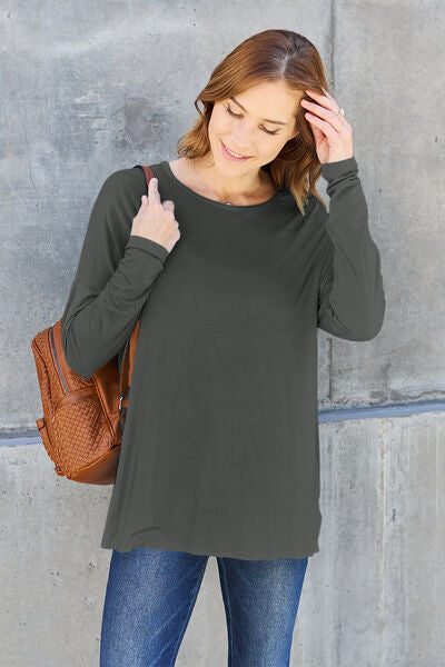 Basic Bae Classic Long Sleeve Tee