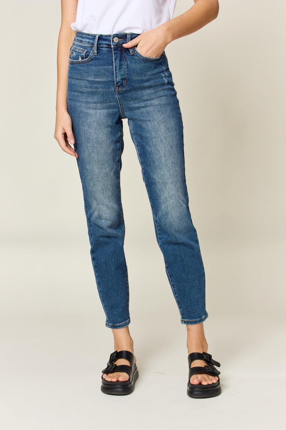 Greta Tummy Control High Waist Slim Jeans