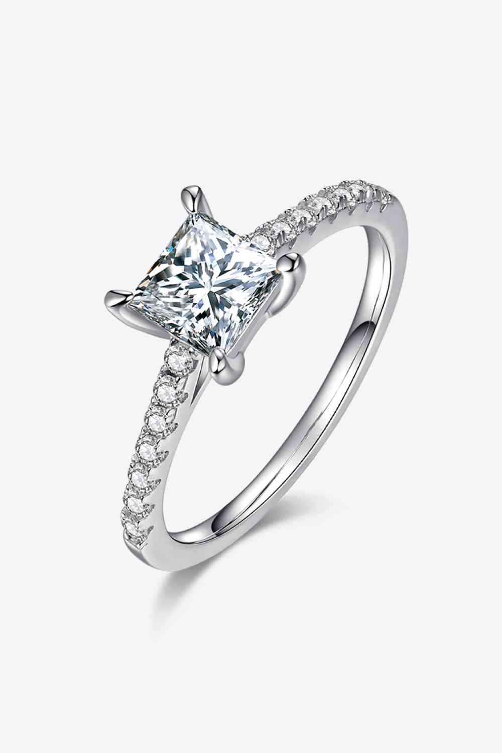 Velvet Whispers 1 Carat Moissanite Ring