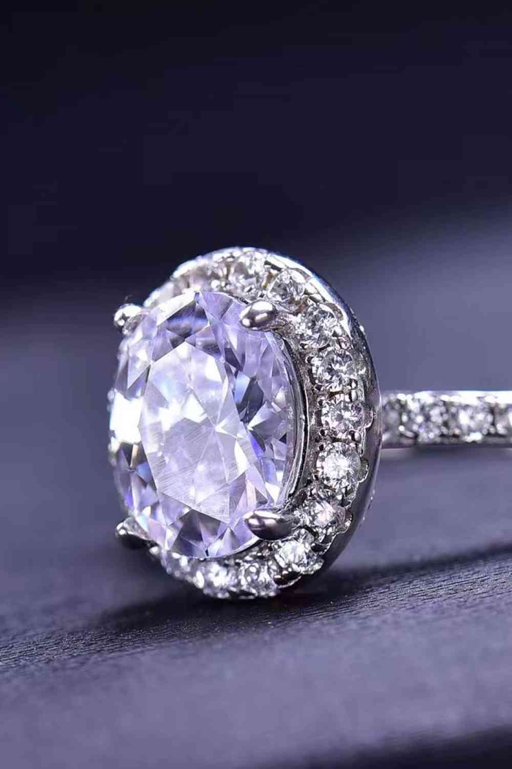 Serendipity Sparkle 2 Carat Moissanite Ring