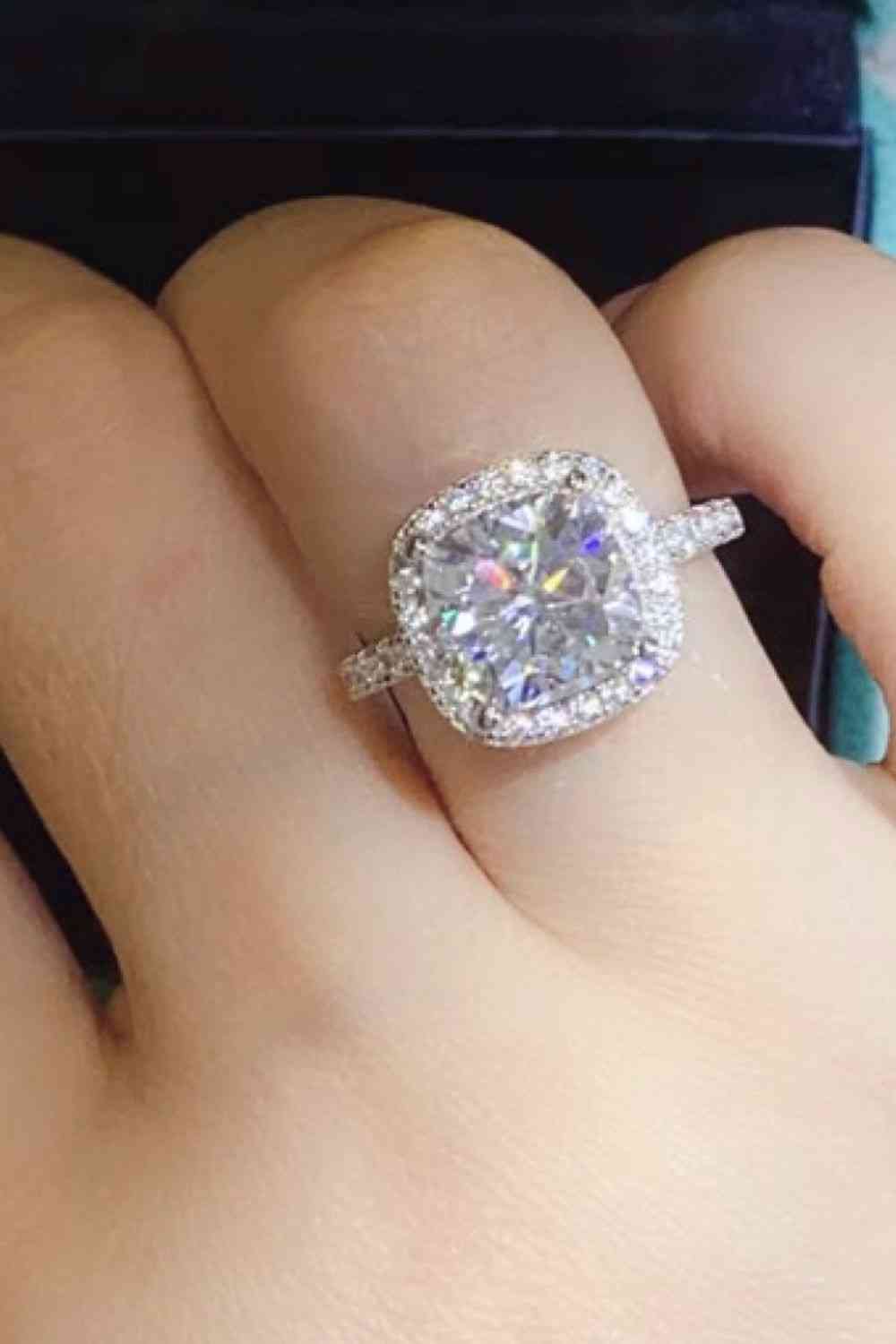 Enchanted Echo 3 Carat Moissanite Ring