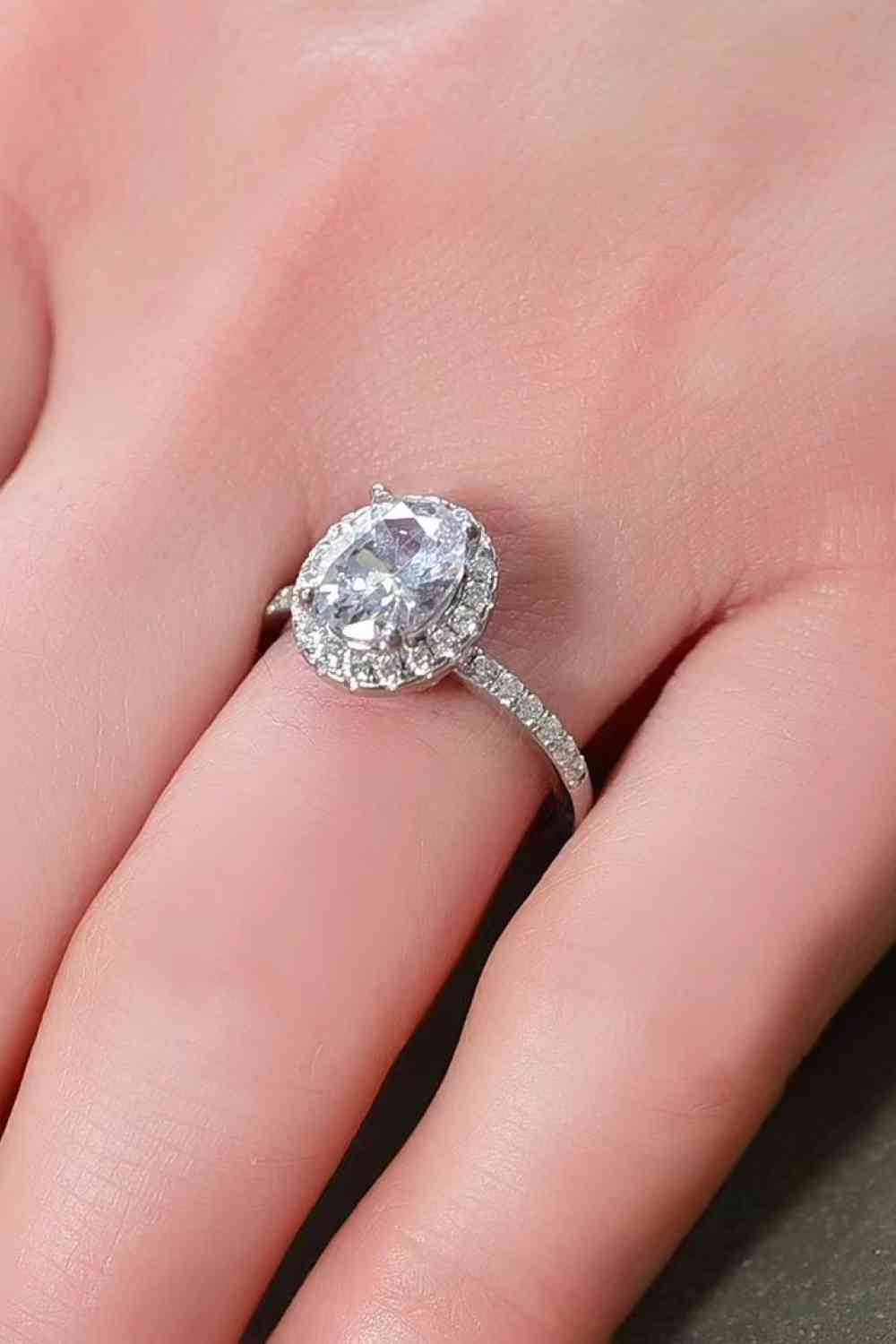 Serendipity Sparkle 2 Carat Moissanite Ring