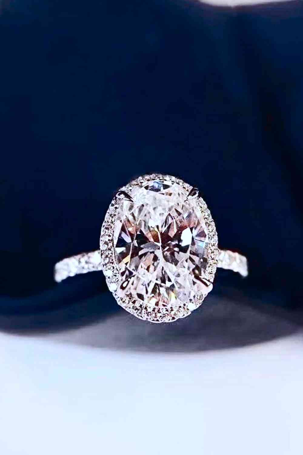 Serendipity Sparkle 2 Carat Moissanite Ring