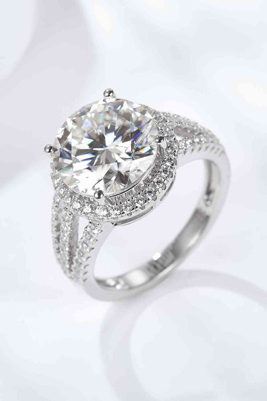 Whispering Winds 5 Carat Moissanite Ring