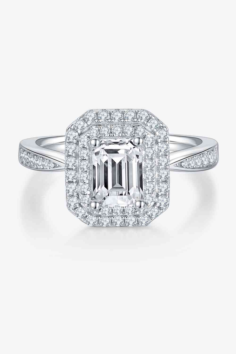 Sparkling Whimsy 1 Carat Moissanite Ring