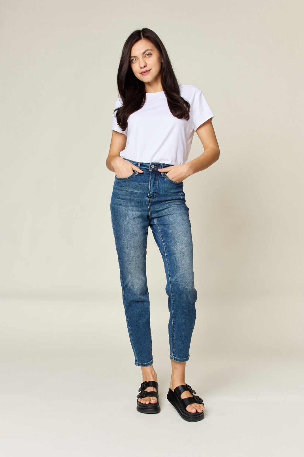 Greta Tummy Control High Waist Slim Jeans