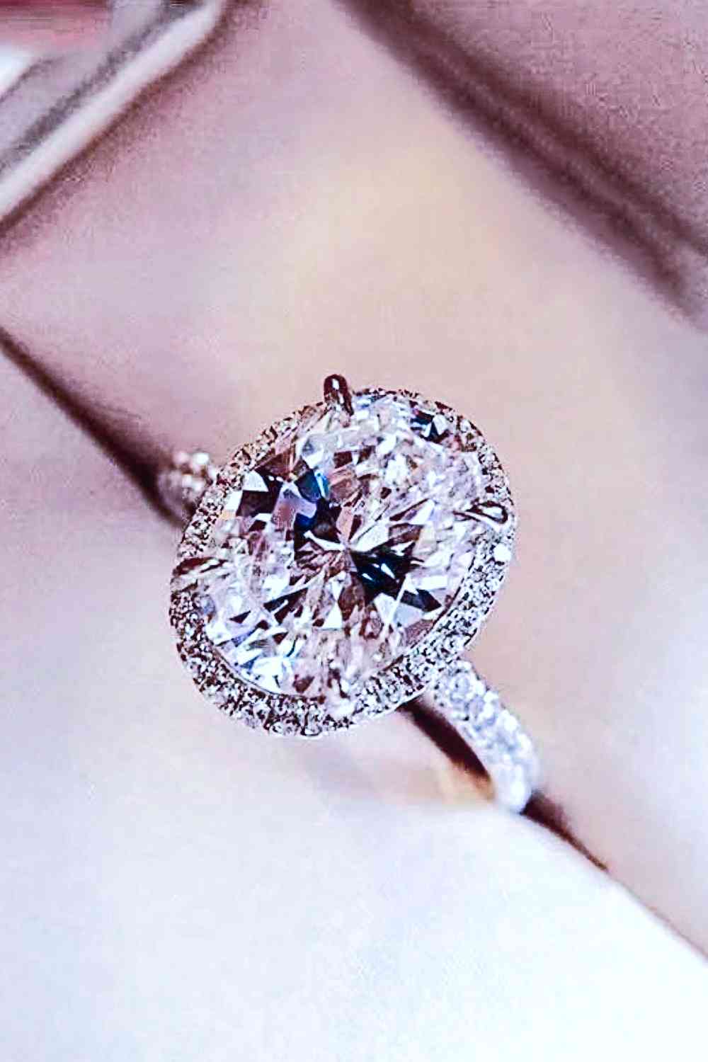 Serendipity Sparkle 2 Carat Moissanite Ring