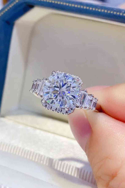 Starry Affection 3 Carat Moissanite Ring