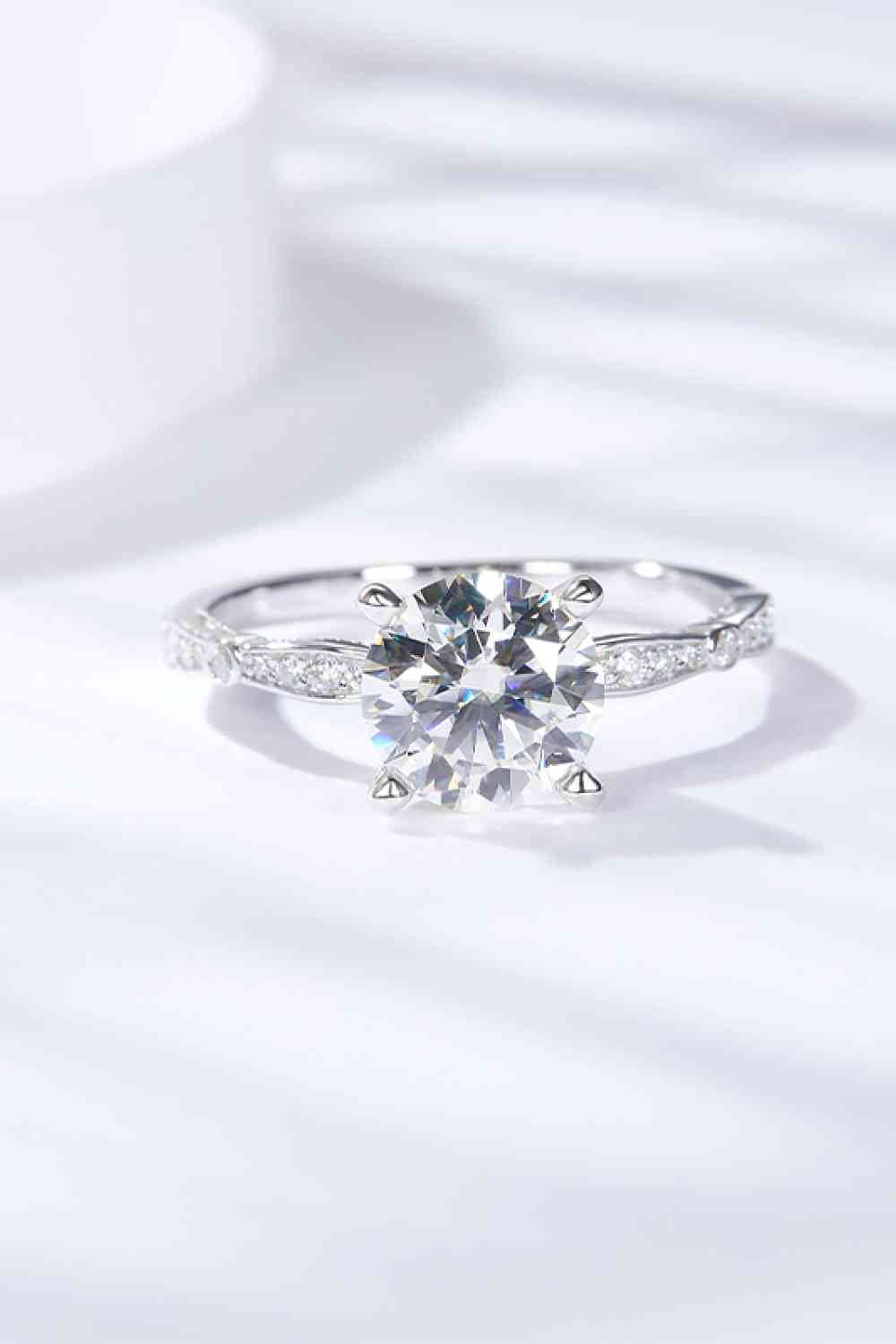 Ethereal Bloom 1.5 Carat Moissanite Ring