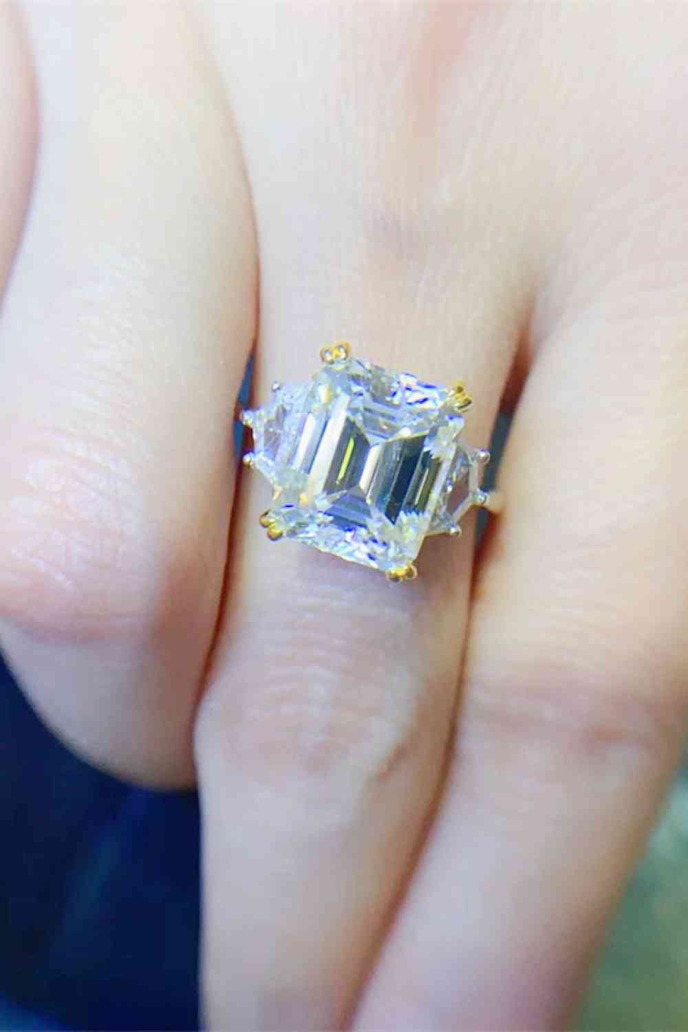 Luminous Jamboree 5 Carat Moissanite Ring