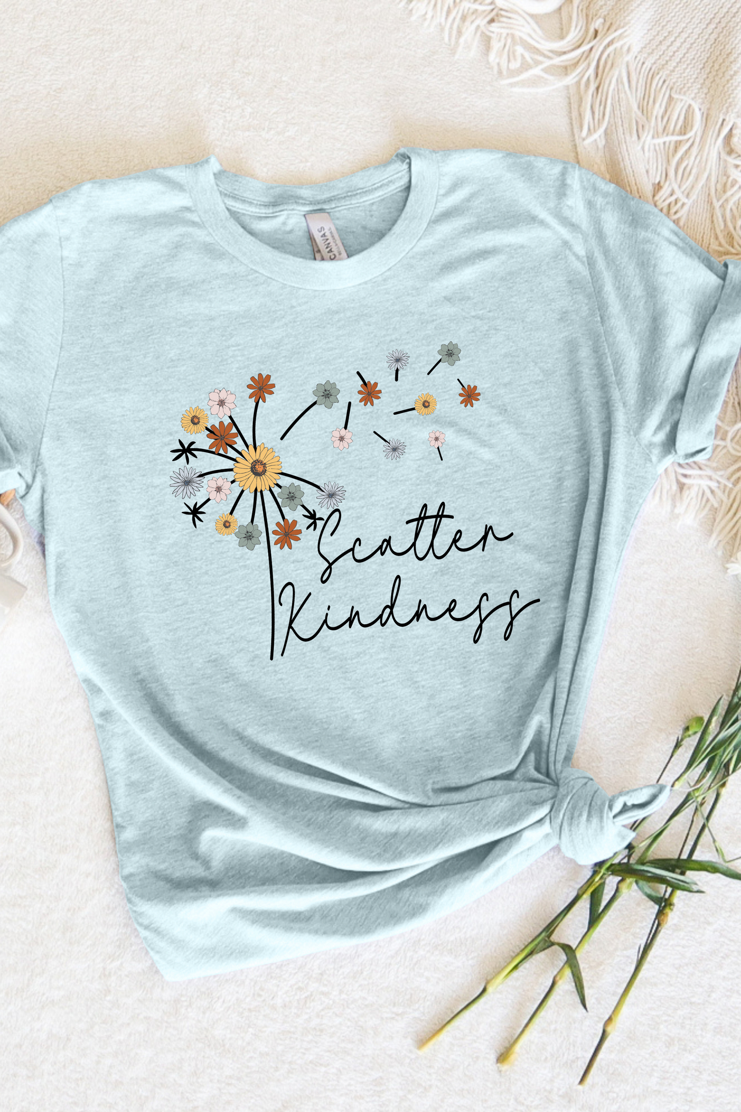 Scatter Kindness Bella Canvas Tee