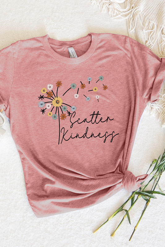 Scatter Kindness Bella Canvas Tee