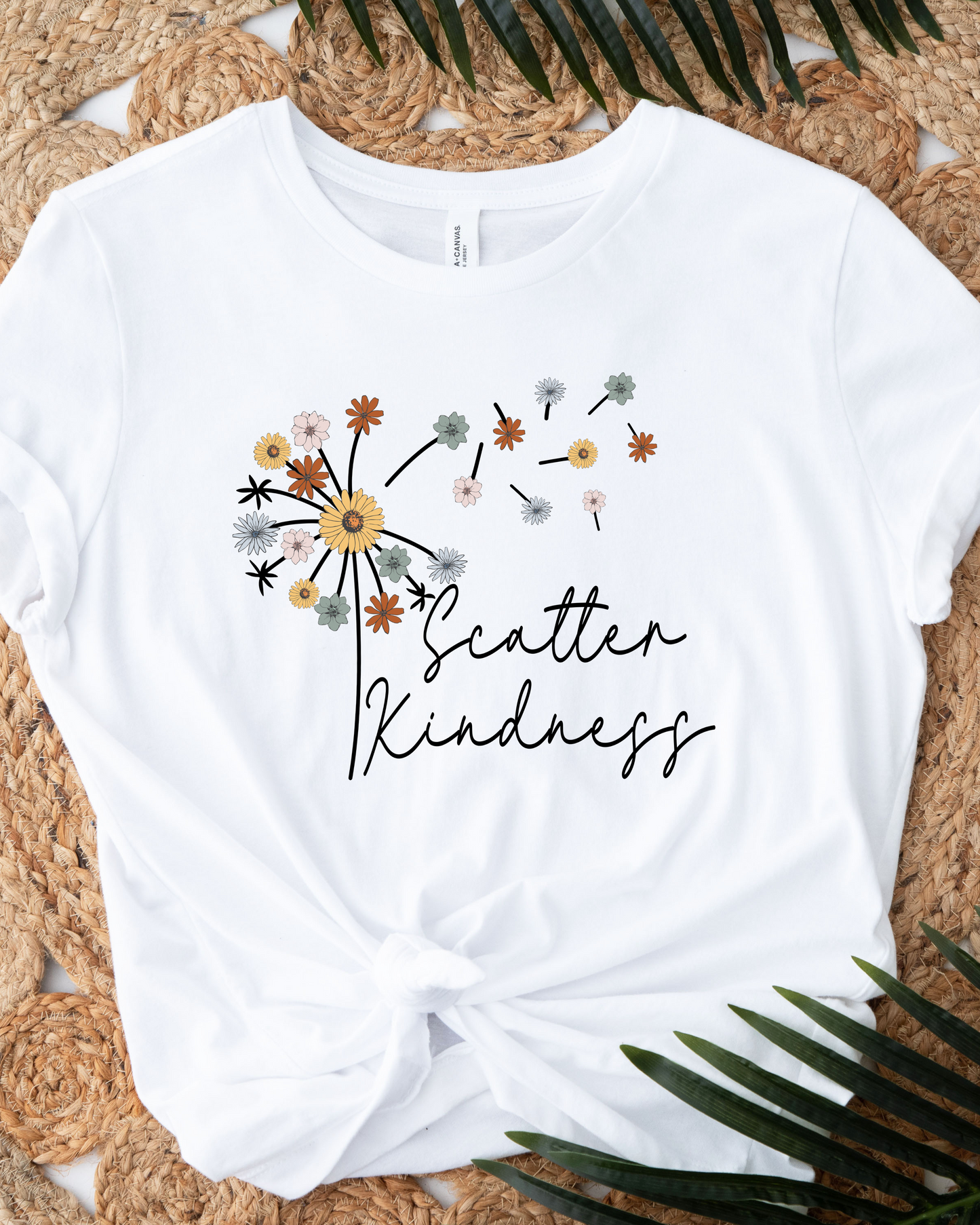 Scatter Kindness Bella Canvas Tee