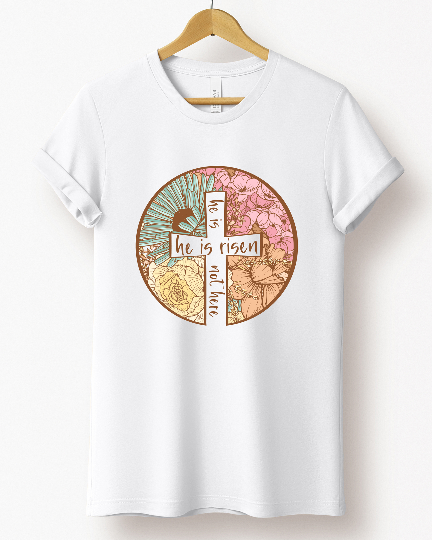 He Is Risen Bella Canvas Tee