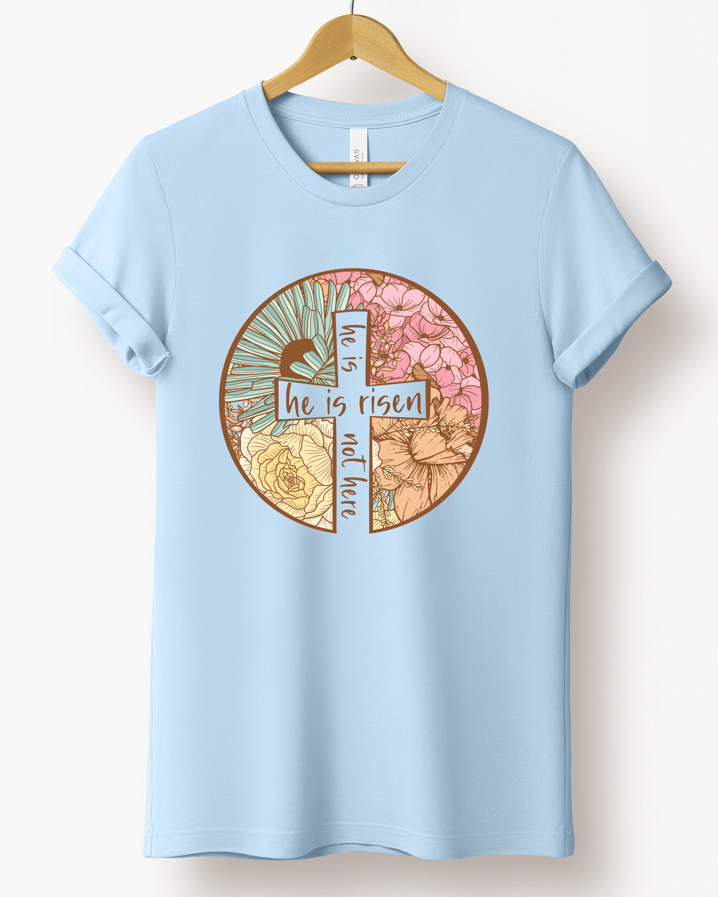 He Is Risen Bella Canvas Tee