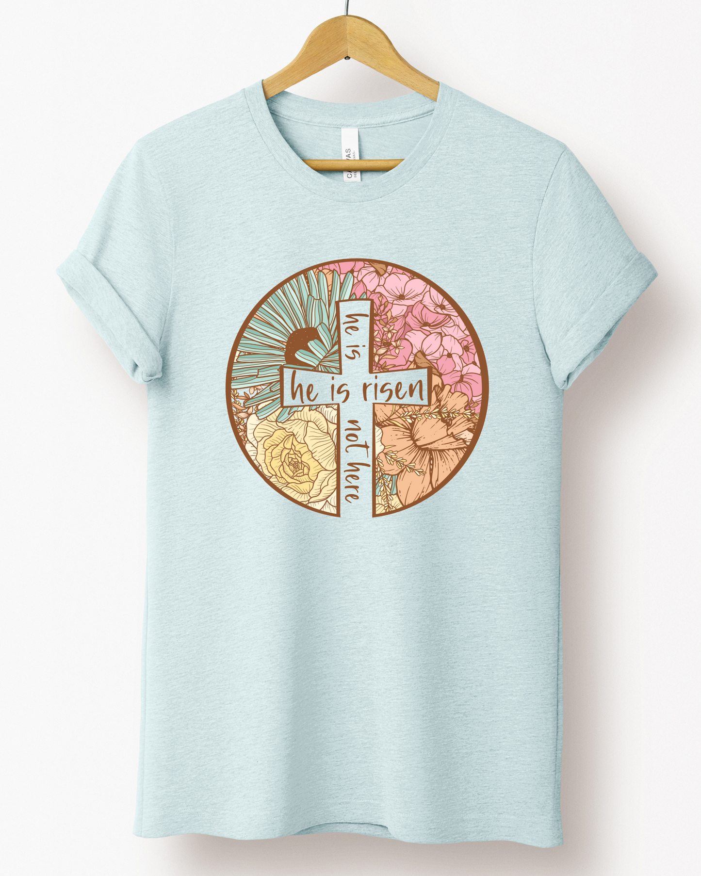 He Is Risen Bella Canvas Tee