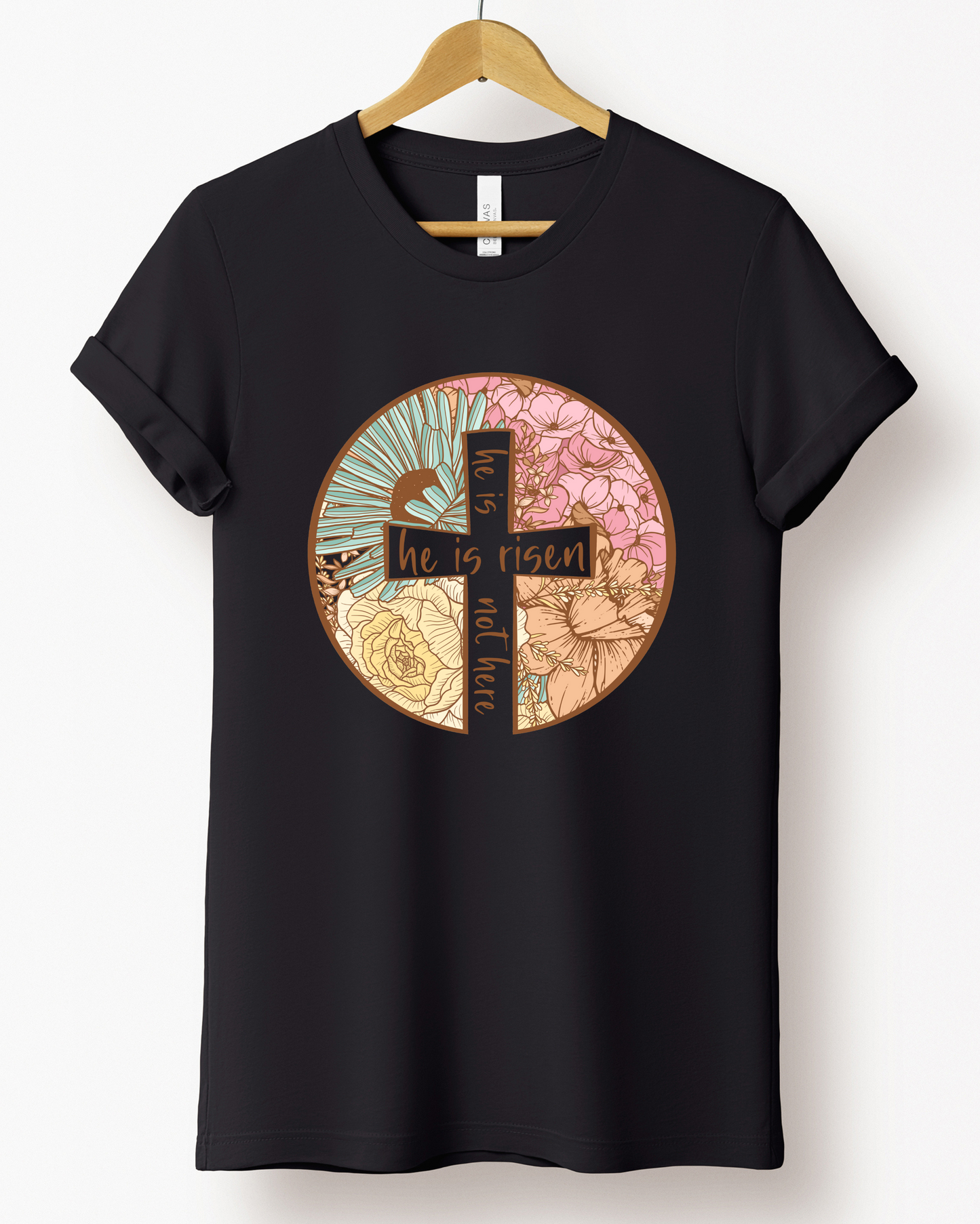 He Is Risen Bella Canvas Tee