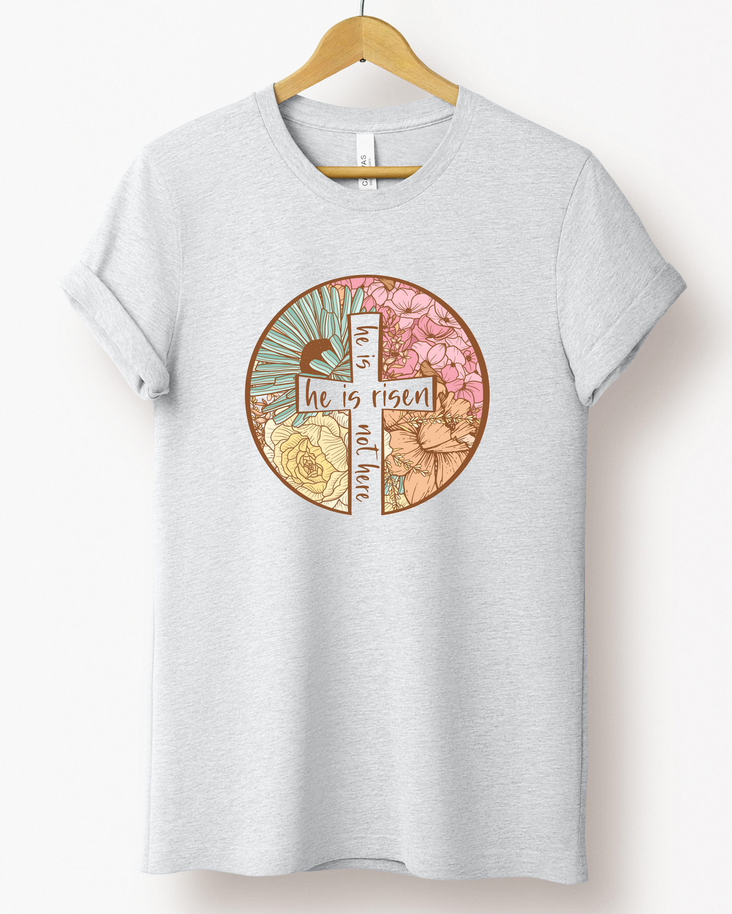 He Is Risen Bella Canvas Tee