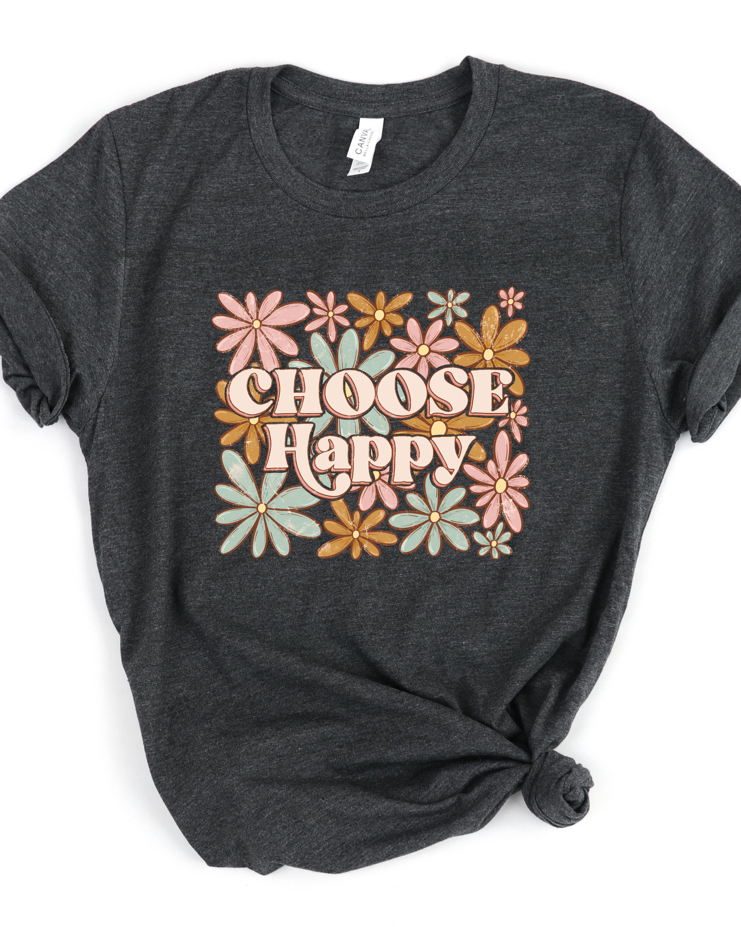 Choose Happy Bella Canvas Tee