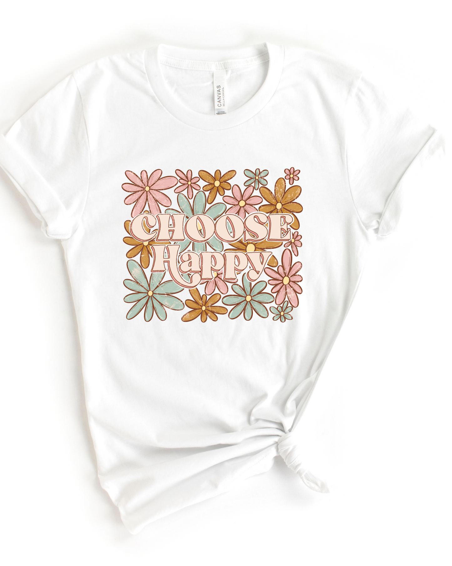 Choose Happy Bella Canvas Tee