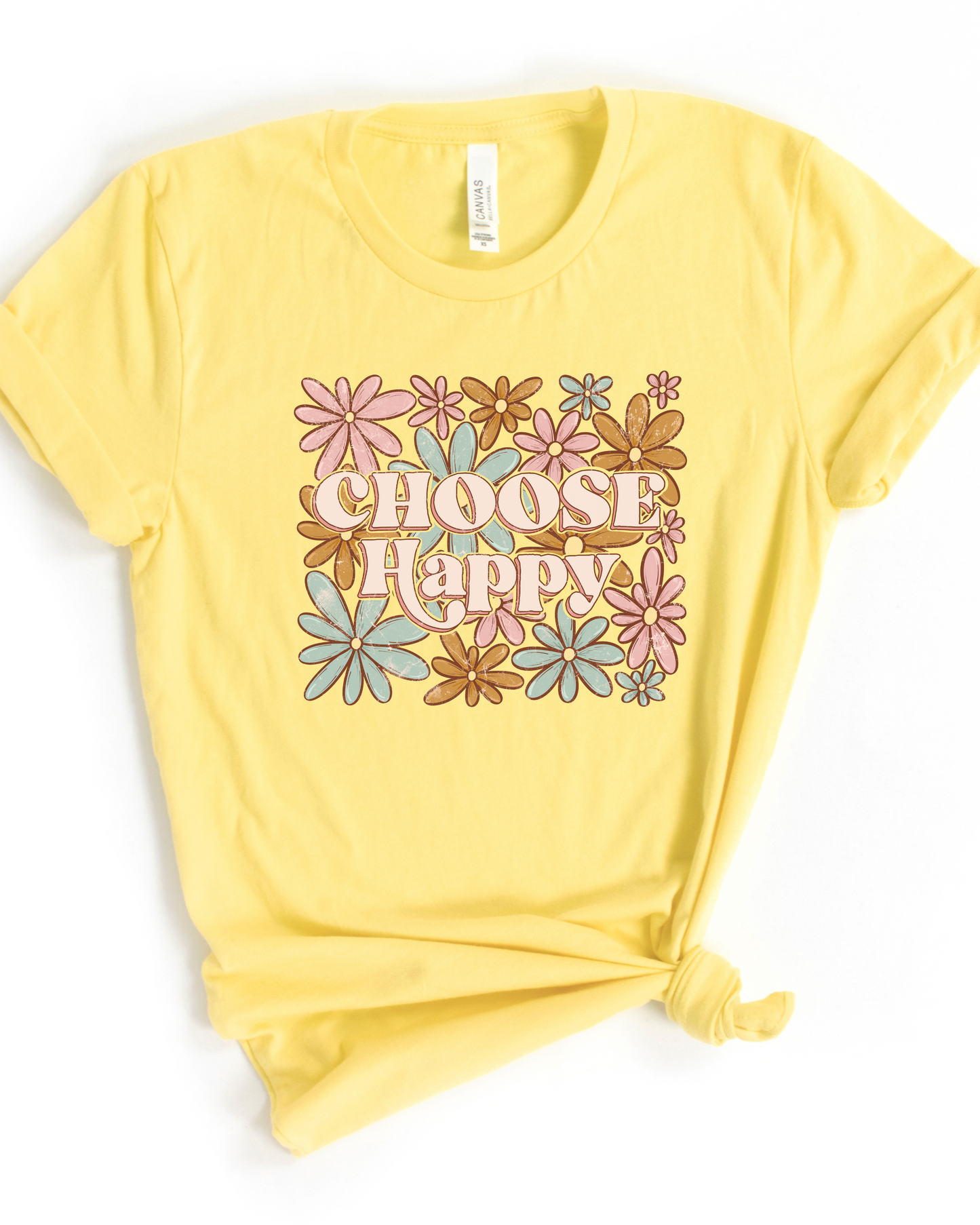 Choose Happy Bella Canvas Tee