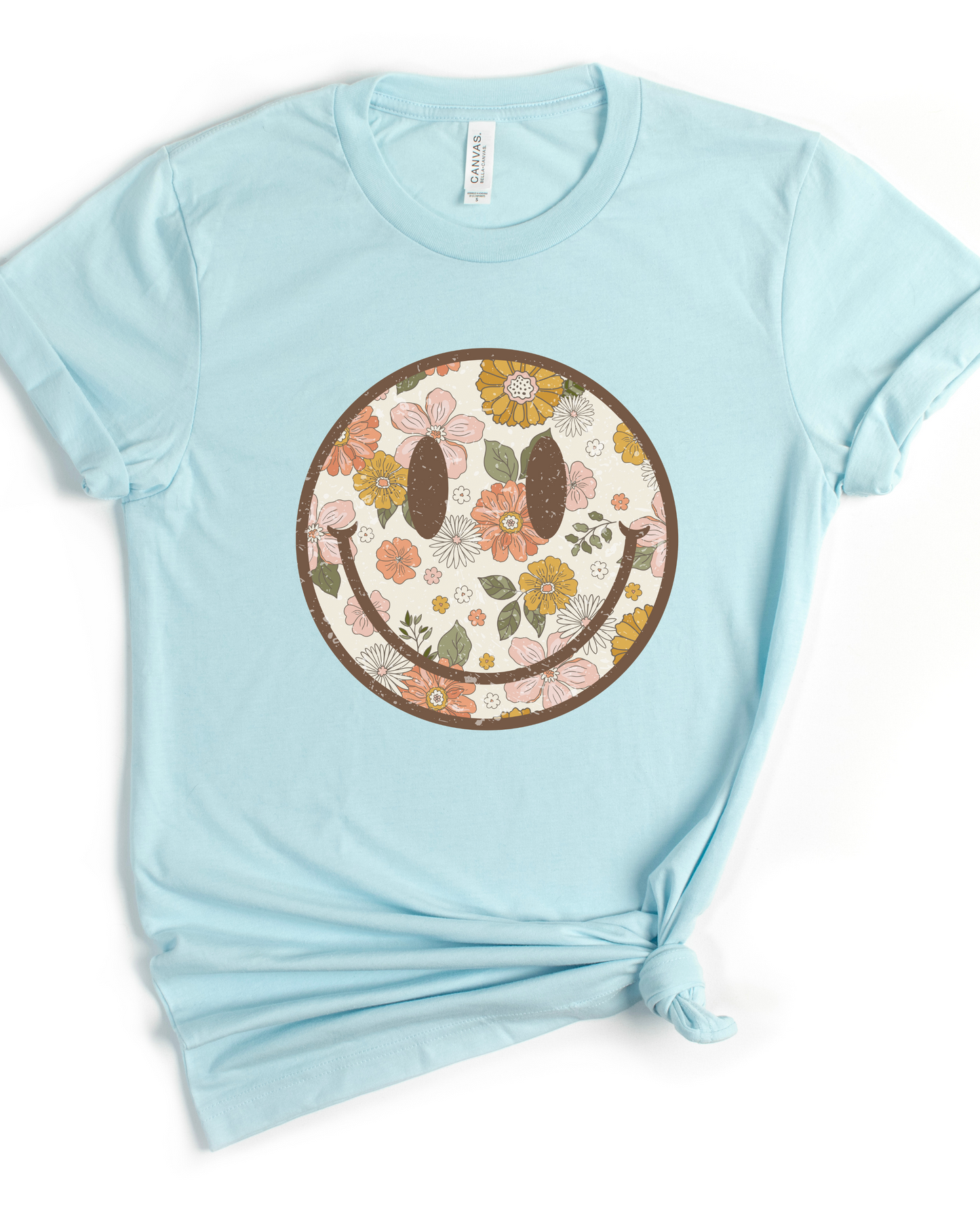 Boho Smile Bella Canvas Tee